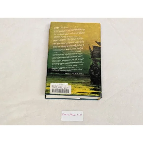 📚❤️ Mayflower SIGNED Nathaniel Philbrick 1st Edition 1st Printing HC ❤️📚 - Picture 5 of 10